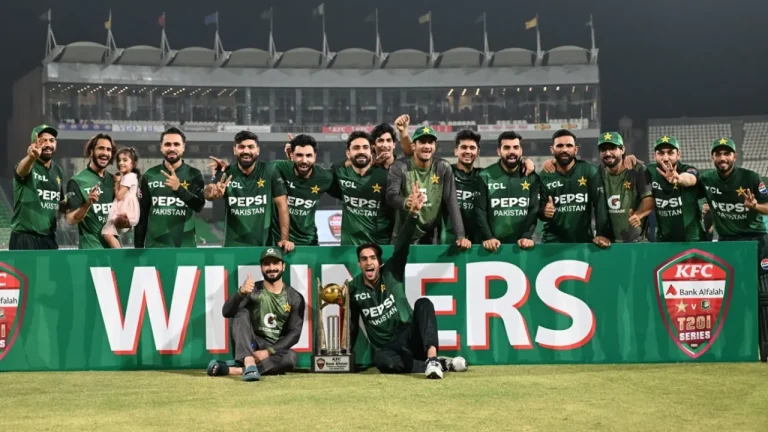 Pakistan Team Celebrates 3-0 T20I Series Win Over Bangladesh – Post-Match Photo