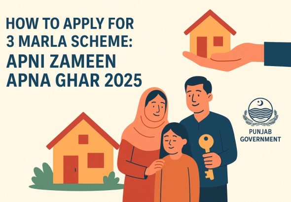 How to Apply for 3 Marla Scheme Apni Zameen Apna Ghar 2025
