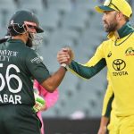 Babar Azam and Glenn Maxwell Handshake - Australia vs Pakistan Match