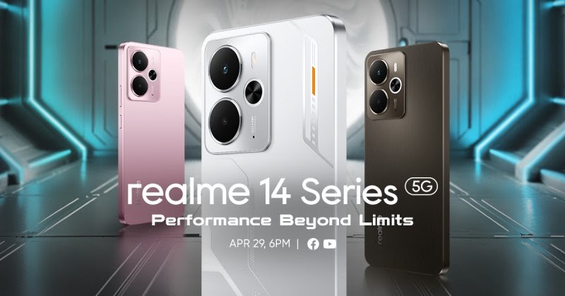 Realme 14 and 14T smartphones